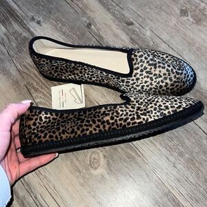Leopard Print Venetian Flats
